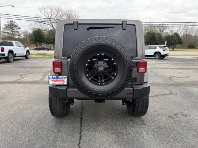 2017 Jeep Wrangler Unlimited Sahara 4x4