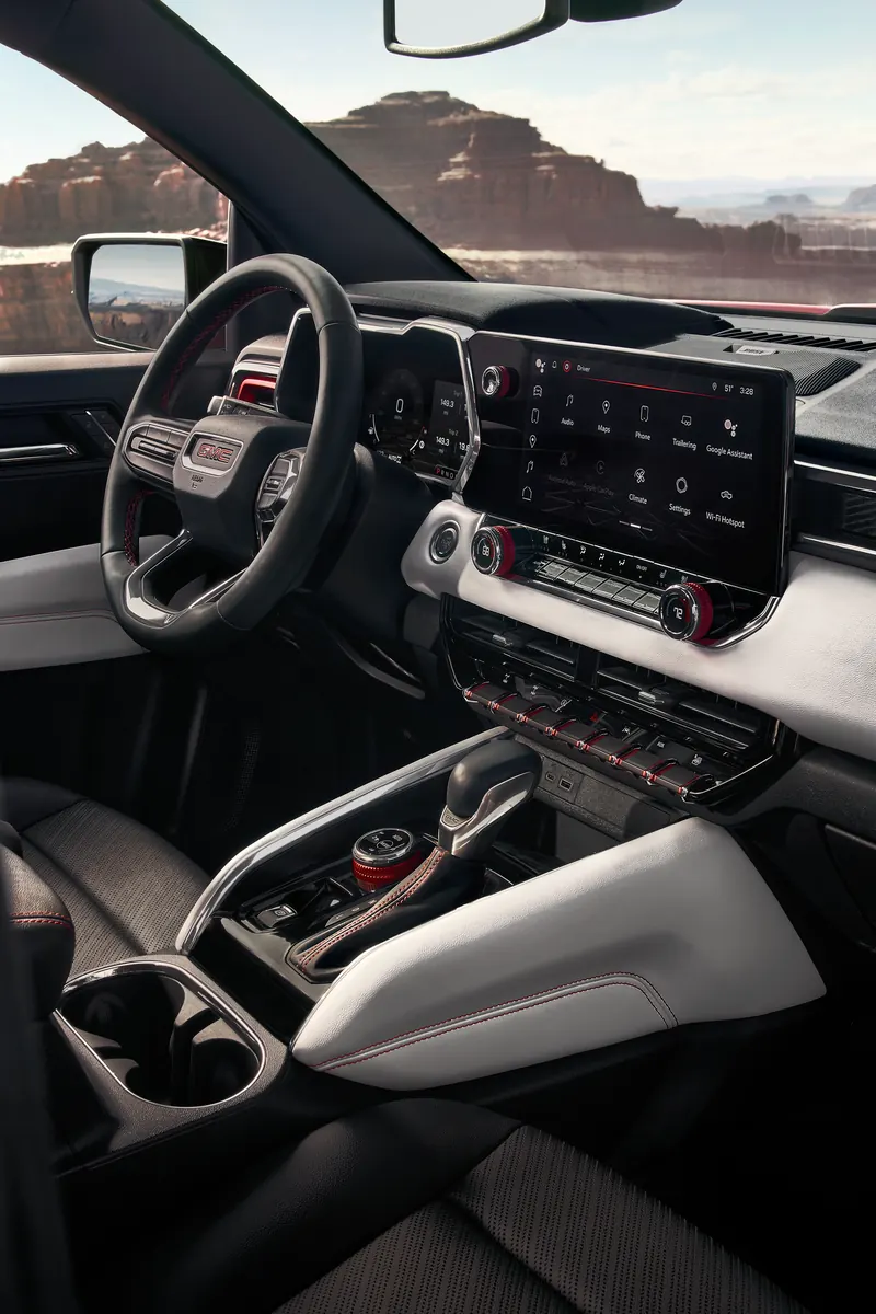 2026 GMC Canyon infotainment system at Langley GMC in Lanett, AL 36863 AL