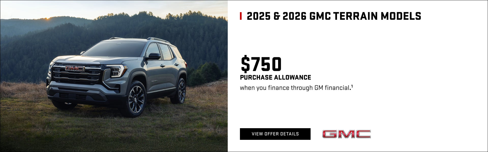 $1,150 PURCHASE ALLOWANCE when you finance through GM Financial.1