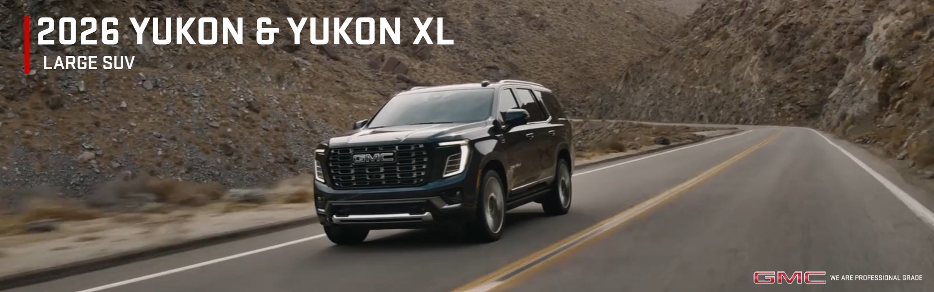 2026 GMC Yukon & Yukon XL